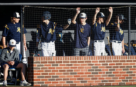 00064HP JV gold baseball vs allen 030323-2